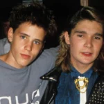 Corey Haim relationships: A collage of the actor with his various romantic partners throughout his career.