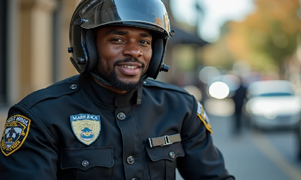 Donnell Floyd Jr motorcycle accident​ scene showing intersection where tragedy occurred on September 10th.