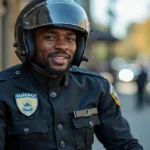 Donnell Floyd Jr motorcycle accident​ scene showing intersection where tragedy occurred on September 10th.